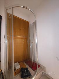 box doccia stondato per piatto doccia  80x80