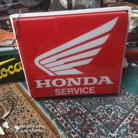 HONDA service insegna luminosa da parete