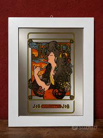 Quadro specchio vintage Job Cigarettes