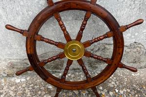 Timone 8 caviglie ottone