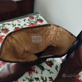 stivali in pelle da neve taglia 44