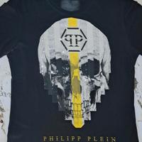 Philipp Plein T-Shirt Skull Crystal - Originale 