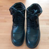 Scarponcini in pelle n. 43 colore nero