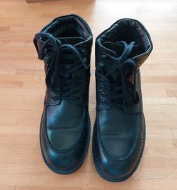 Scarponcini in pelle n. 43 colore nero