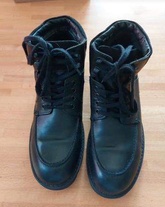 Scarponcini in pelle n. 43 colore nero