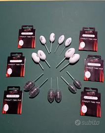 Pesca a trota lago, Accessori Maracas e finali