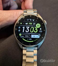 orologio HUAWEI WATCH 3 Pro in Titanio - Perfetto