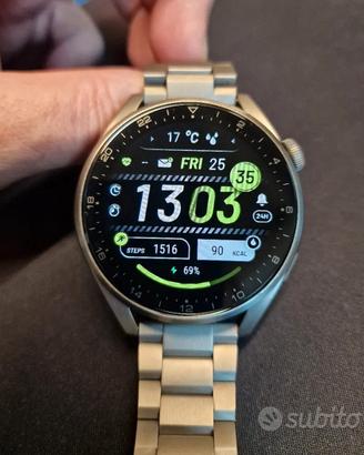 orologio HUAWEI WATCH 3 Pro in Titanio - Perfetto