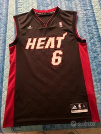 Canotta NBA LeBron James Miami