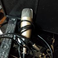 Una cassa grande,una media,due piccole, microfono 