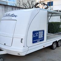 Rimorchio chiusto trasporto auto