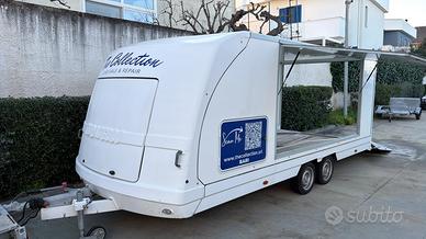 Rimorchio chiusto trasporto auto