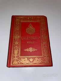 CALENDARIO REALE ANNO 1898