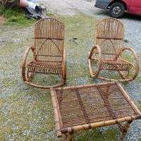 Salottino in bambù Franco Albini