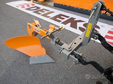 Aratro monovomere singlo 60kg per trattore