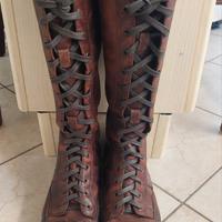 Stivali in pelle marca oxs numero 40