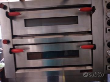 Forno e attrezzaturą completą pizzeria cessatą ątt