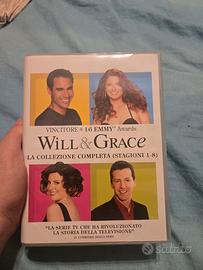 cofanetto dvd completo will & grace 8 stagioni 