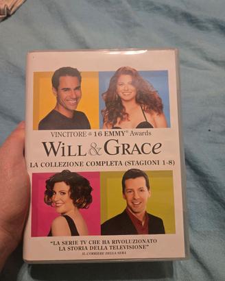 cofanetto dvd completo will & grace 8 stagioni 