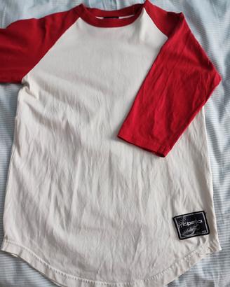 t-shirt in cotone 100% - maniche a tre quarti 