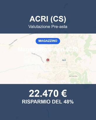 Immobile in asta di 145 m² a Acri