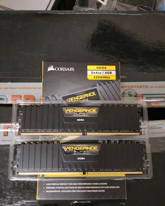 Memoria Ram ddr4 Corsair Vengeance 4+4gb 3200mhz 