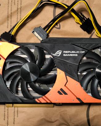 scheda video Nvidia GeForce GTX 760 funzionante