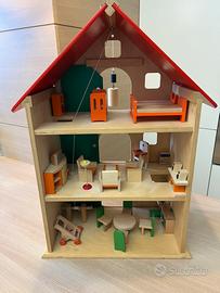 Hape, casa in legno delle bambole