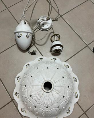 Lampadario saliscendi.
