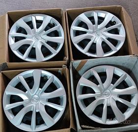 4 cerchi ferro opel corsa crossland x r16 ft6167