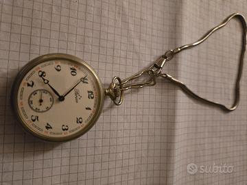 Orologio da tasca in argento da collezione Perseo