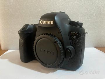 Fotocamera Reflex Canon 6D Full Frame 40000 Scatti