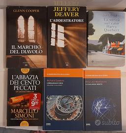 lotto di 6 libri 