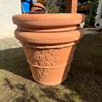 2 vasi festonati diametro 80