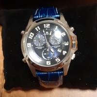 Orologio cronografo LORENZ, perfetto con scatola