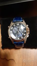 Orologio cronografo LORENZ, perfetto con scatola