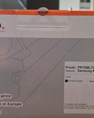 Toner Prindo nero compatibileSamsung MLT 205