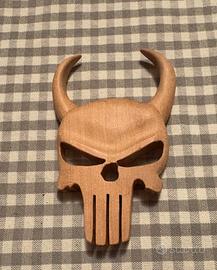 Portachiavi in legno intagliato