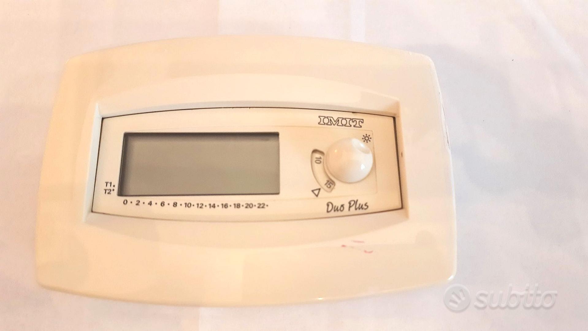 Cronotermostato a batterie due fili IMIT Duo Plus