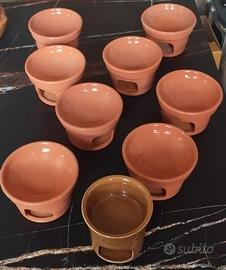 ciotole bagna cauda pz. 8+1