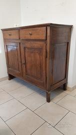 Credenza il legno da cucina