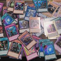 Lotto 238 carte yu-gi-oh yugioh prismatiche oro ec