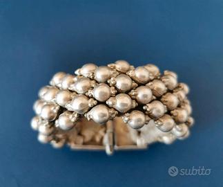 Bracciale vintage indiano in argento