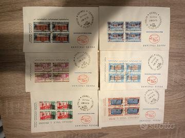 n.36 buste Repubblica (alcune FDC)