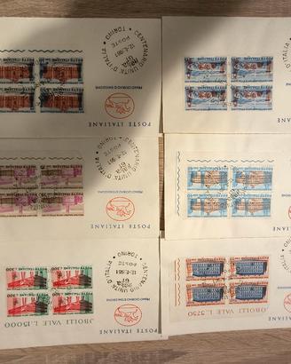 n.36 buste Repubblica (alcune FDC)