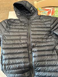 Piumino d’oca Stone Island blu taglia S