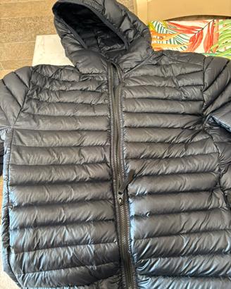 Piumino d’oca Stone Island blu taglia S