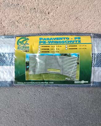 Divisorio per campeggio 1,40x 6 metri