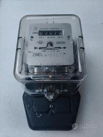 contatore elettrico monofase vintage 