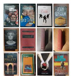 Lotto Stock 12 Libri Usati e Vintage - Narrative, 